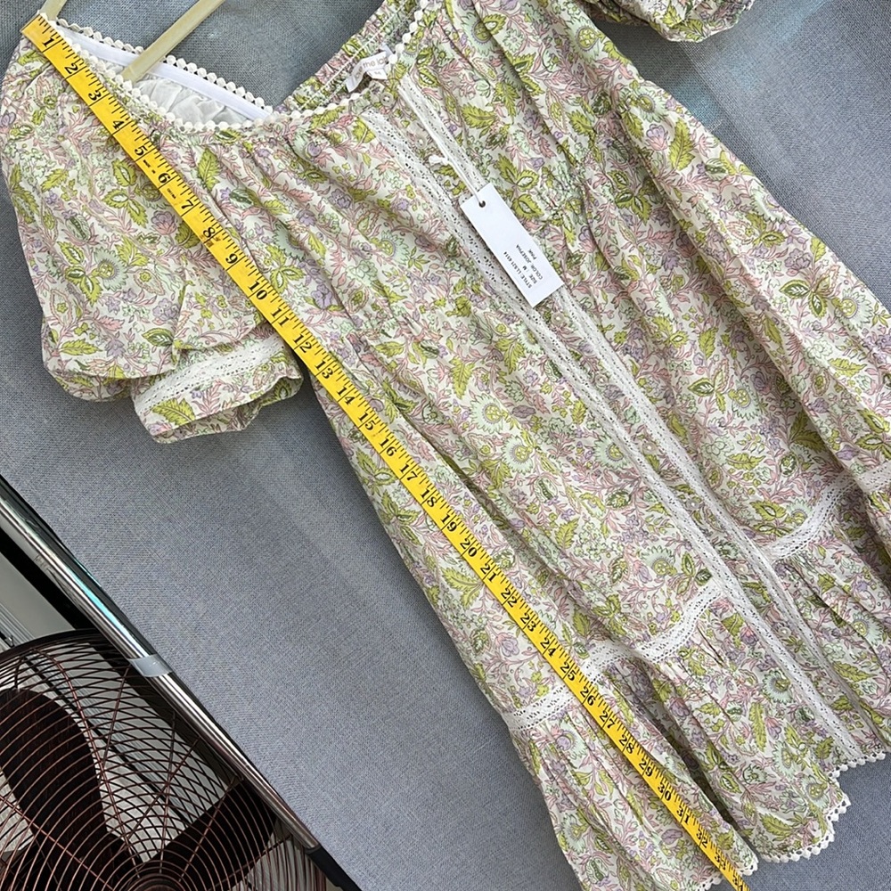 ANTHRO LOVE THE LABEL Josepha Babydoll dress M - Picture 14 of 17
